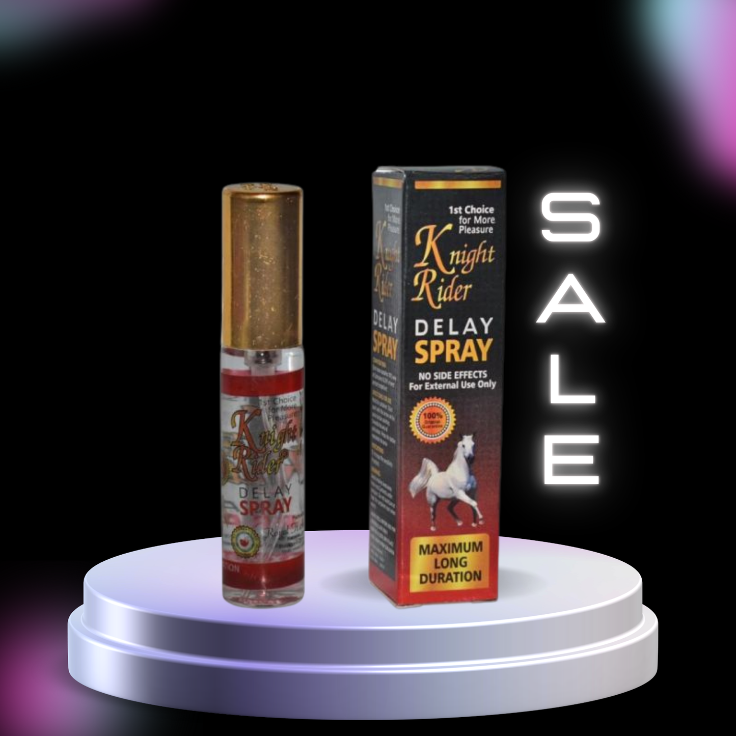 Knight Rider Delay Spray for Men – Maximum Long Duration – 15ML