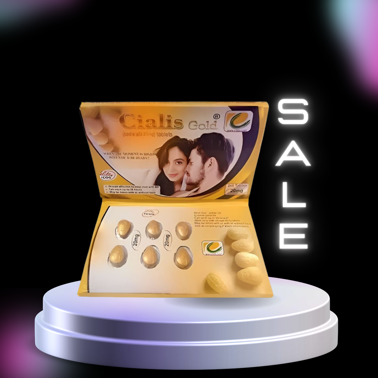 Cialis 20mg Tablets – Pack of 6 | Long-Lasting ED Treatment (Tadalafil)