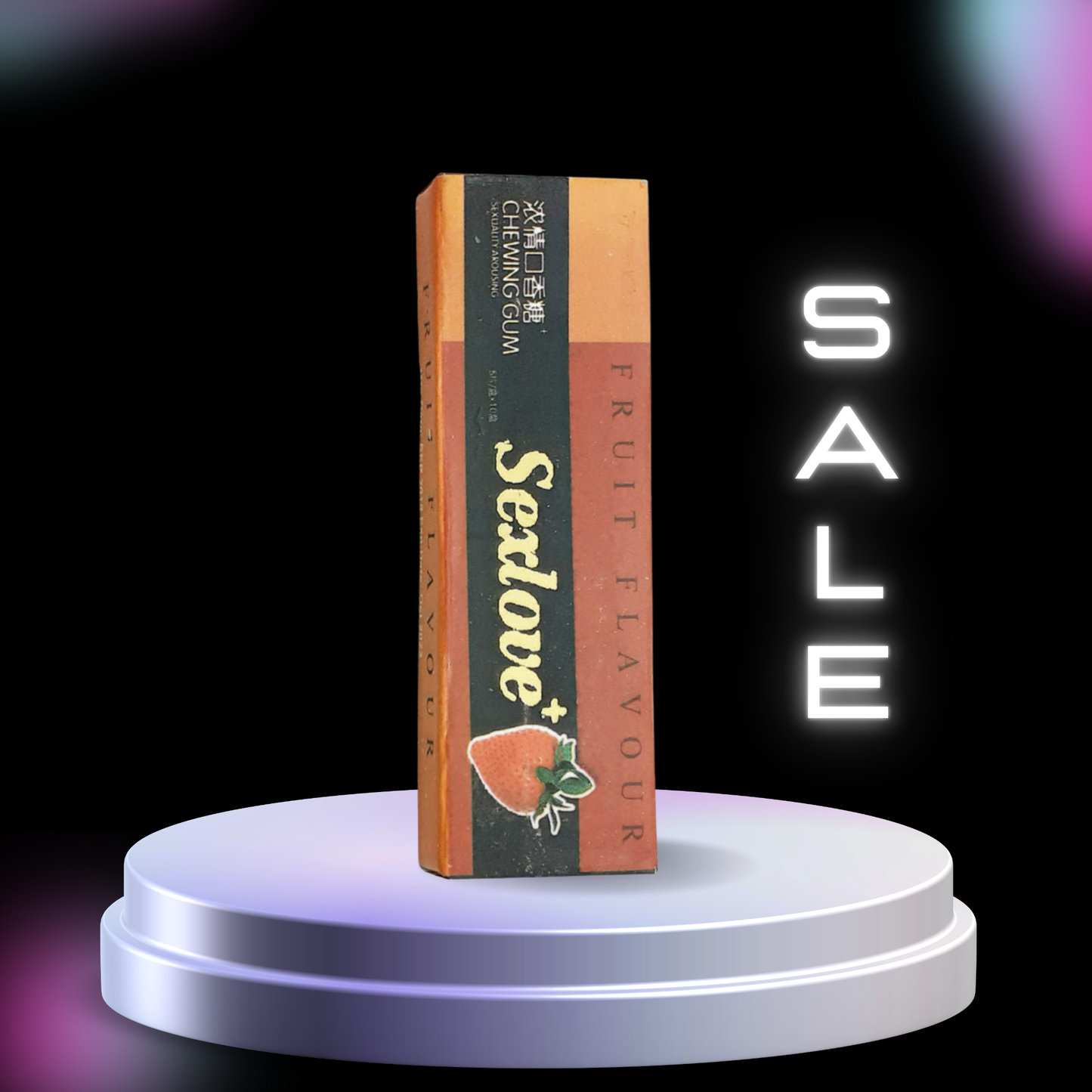 SexLove+ Performance Chewing Gum – Instant Boost for Men