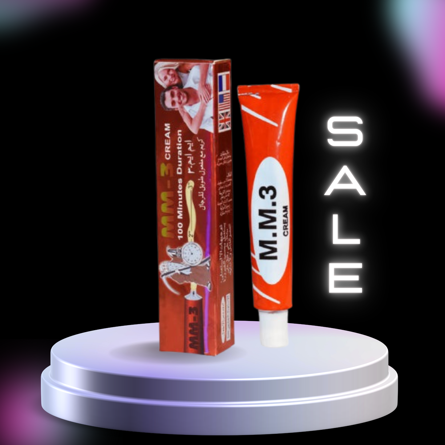 MM-3 Herbal Delay Cream for Men – Long-Lasting Performance